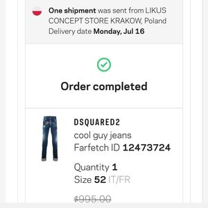 Dsquared2  Men Denim Trousers